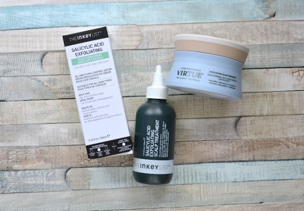 HAIR | Virtue vs. The Inkey List Scalp Exfoliant (Luxe vs. Reasonably Priced)